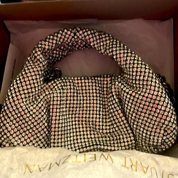 Stuart Weitzman Crystal mini Moda bag NWB - Picture 3 of 8